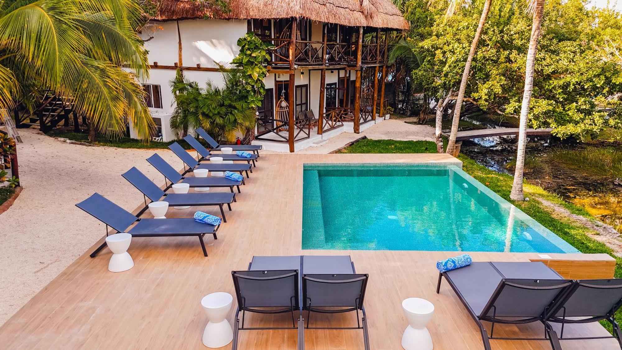 Azulea Bacalar Hotel & Spa - Lagoon Front (Adults Only) Zewnętrze zdjęcie