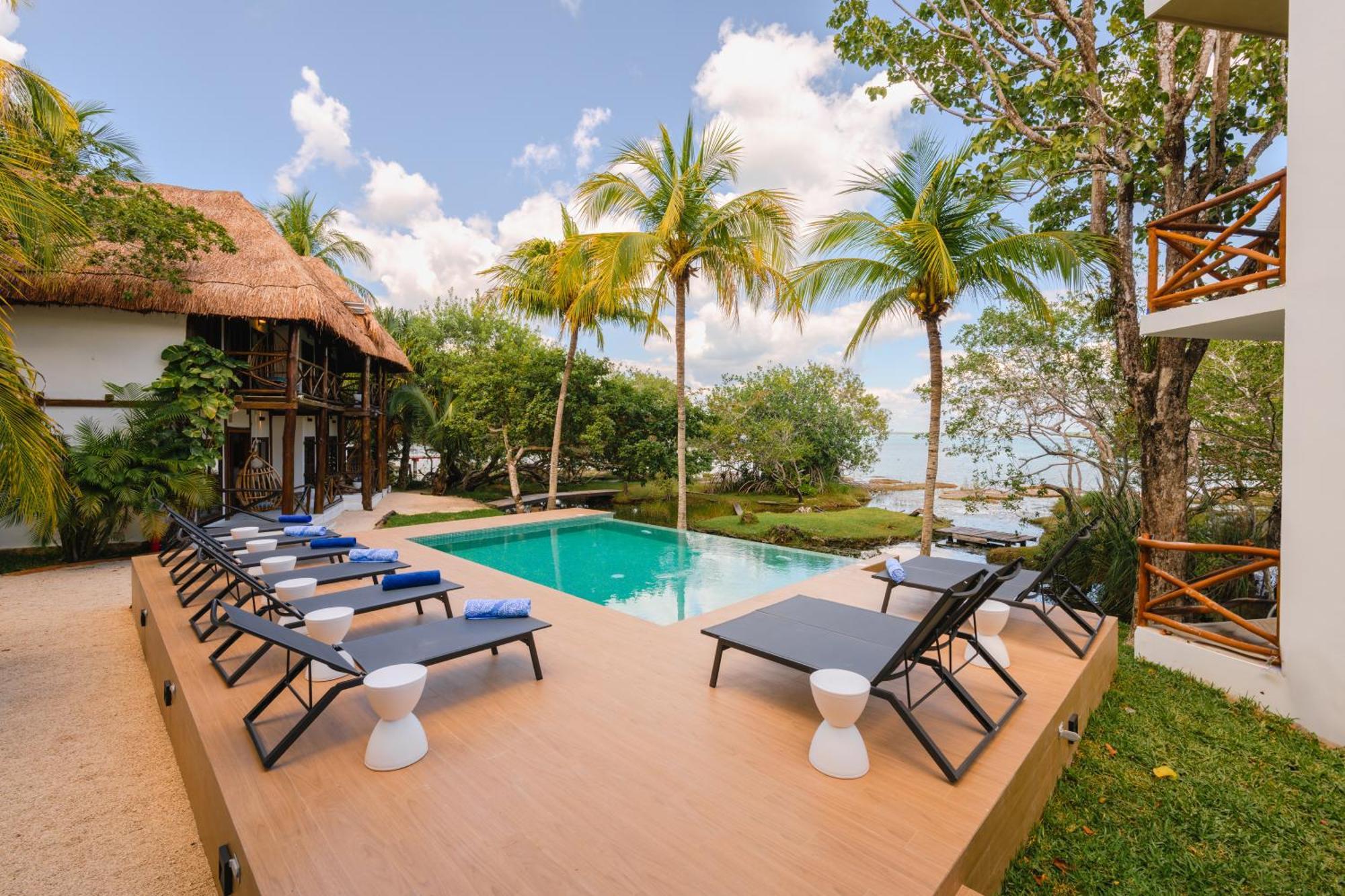 Azulea Bacalar Hotel & Spa - Lagoon Front (Adults Only) Zewnętrze zdjęcie